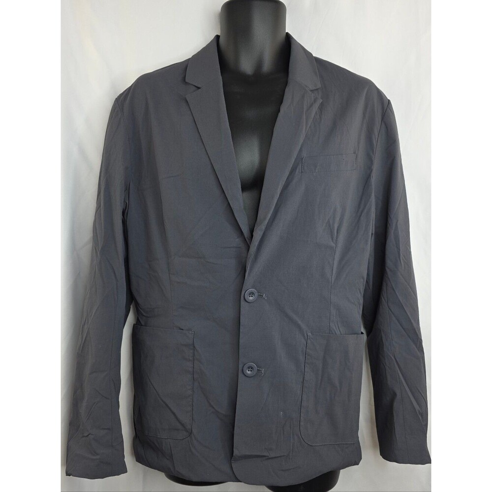 MPG Sport Men's Lightweight Two-Button Blazer Jacket Gray Size Medium CS-3668